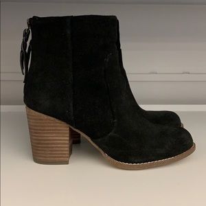 Splendid High Above Ankle Suede Bootie